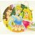 Disney hercegnős tányér 18 cm  (6 db-os szett) (UTOLSÓ 3 CSOMAG RAKTÁRON!)