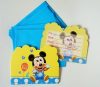 Baby Mickey party meghívó Baby Mickey party meghívó