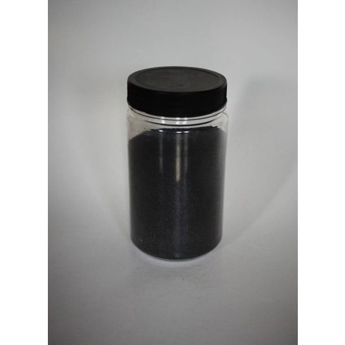 Dekorhomok - finomszemcsés fekete (160 ml, kb. 250 g) 