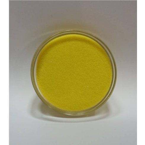 Dekorhomok - finomszemcsés citromsárga (160 ml, kb. 250 g) 