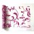Indamintás organza futó pink - 23 cm (utolsó 3 tekercs raktáron)