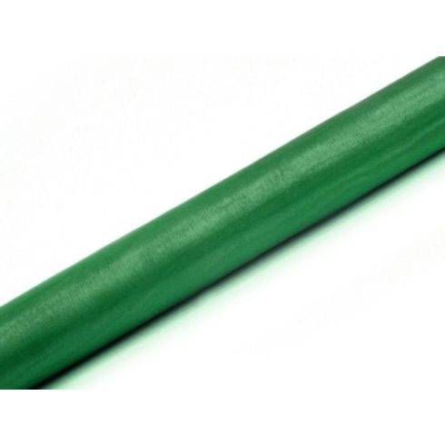 Organza futó klasszikus zöld - 36 cm
