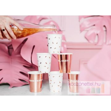   "Same Penis forever" lánybúcsús poharak (6 db-os csomag)