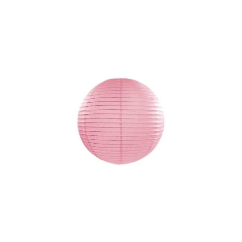 Papírlampion 20 cm - rózsaszín