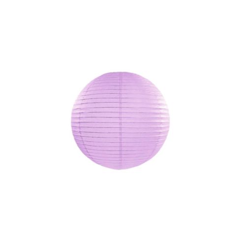 Papírlampion 25 cm - levendula lila