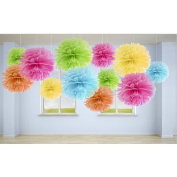 Pompom több színben 25 cm - KIÁRUSÍTÁS