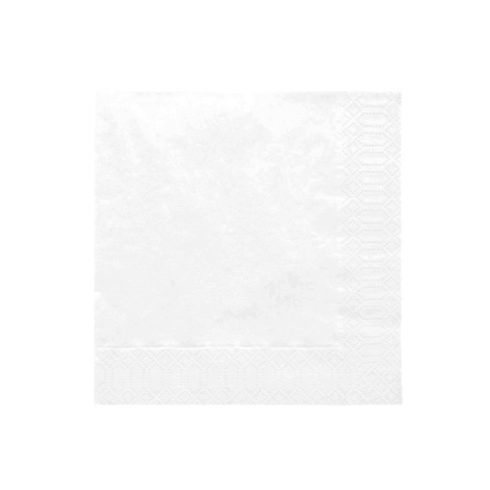 Szalvéta - fehér (20 db-os csomag)