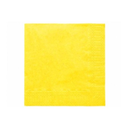 Szalvéta -sárga (20 db-os csomag)
