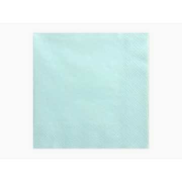 Szalvéta -  világos türkiz  (20 db-os csomag)