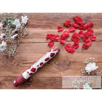 Rózsaszirom ágyú - bordó