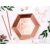 "Bride Squad" rose gold lánybúcsús tányérok (6 db-os csomag)