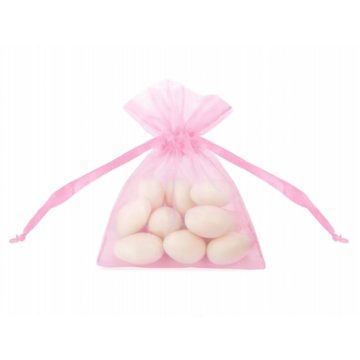 Organza zsák kicsi - rózsaszín (utolsó 90 db raktáron)