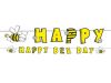 Happy B-day méhecskés banner Happy B-day méhecskés banner