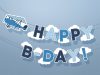 Happy B-day repülős banner Happy B-day repülős banner